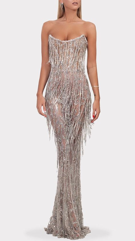 Western Formal Dresses, Md Dresses, 90s Fashion Runway, Albina Dyla, Fit And Flare Wedding Dress, Sequin Evening Dresses, Prom Dress Inspiration, Elegant Dresses Long, Gowns Of Elegance