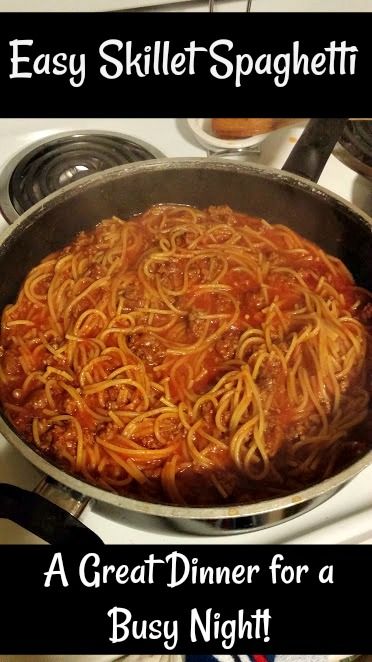 Speggetti Recipes, Skillet Spaghetti, Best Spaghetti Recipe, Electric Skillet Recipes, Spaghetti Recipes Easy, Vegan Ground Beef, Skillet Dinner Recipes, Cooking Spaghetti, Electric Skillet