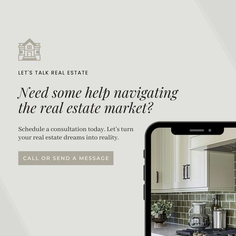 Let's make it happen! 💪

Whether you're buying, selling, or just curious about the market, I'm here to help you navigate the journey with ease. 📌

Call or send a message to talk about real estate. 📱✉️ Real Estate Marketing Quotes, Real Estate Marketing Plan, Houston Heights, Real Estate Agent Marketing, Realtor Branding, Georgia Homes, Mortgage Tips, Real Estate Advice, Promotional Design