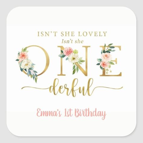 Chic First Birthday Party, Mrs Onederful Birthday, Isn’t She Lovely 1st Birthday, Rose Themed 1st Birthday Party, Isn’t She Wonderful Birthday, Wonderful 1st Birthday Theme, Isn’t She Lovely Isn’t She Onederful Cake, Theme For First Birthday Girl, One Year Old Party Themes Girl