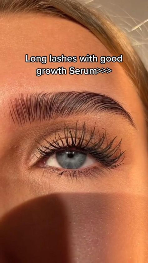 Sins N Lashes, Lashes Serum, Best Lash Serum, Grow Eyelashes, Brown Hairstyles, How To Grow Eyelashes, Beauty Routine Tips, Face Makeup Tips, Beauty Tips For Glowing Skin