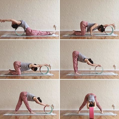 Yoga Routine For Flexibility, Yoga Wheel Exercises, Yoga Handstand Poses, Period Yoga, Daily Yoga Routine, Handstand Yoga, Dharma Yoga, Ajna Chakra, Kids Yoga Poses