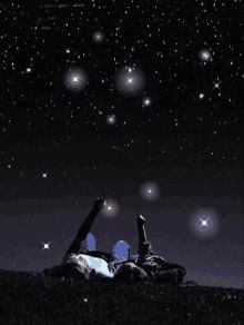 Star Gazing GIFs | Tenor Night Gif, Gif Photo, Amazing Gifs, Lily Evans, Love Illustration, Gif Pictures, Beautiful Gif, Love Images, Free Pictures