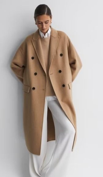 The Best Celebrity Coat Looks Will Inspire Your Wardrobe For The Next 3 Months Wool Coat Outfit, Camel Coat Outfit, Outfit Formulas, Camel Coat, Wool Blend Coat, Coat Outfits, Shearling Coat, Double Breasted Coat, Winter Wear