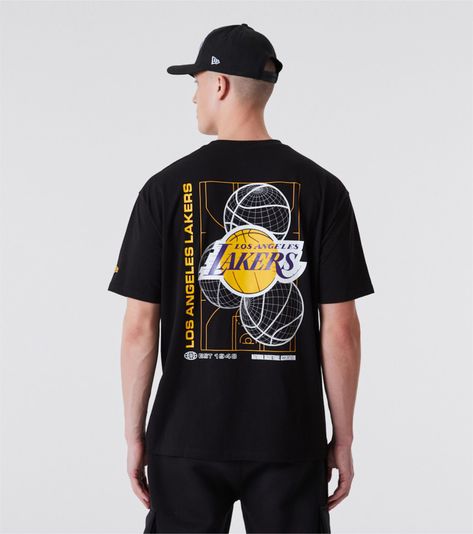 Nba Tshirt Design, Football Tshirt Designs, Basketball Apparel, Tshirts Ideas, Lakers Basketball, Oversized Tees, Basketball Tees, Retro Graphic Tees, Bo Peep