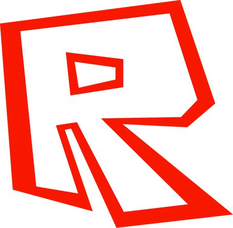 Roblox R vector by iowntreese on DeviantArt Roblox Birthday Cake, Roblox Logo, Roblox Cake, Roblox Gifts, Old Logo, Play Roblox, Roblox Pictures, 6th Birthday Parties, Roblox Roblox