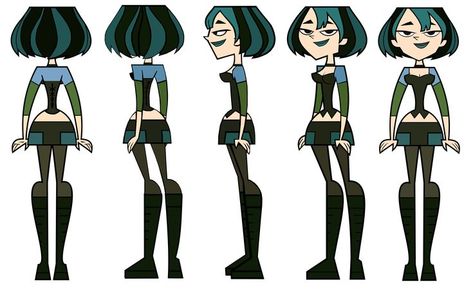 Gwen Total Drama, Anime Accessories, Halloween Inspo, Total Drama Island, Total Drama, Green Hair, Pick One, Character Drawing, Halloween Makeup