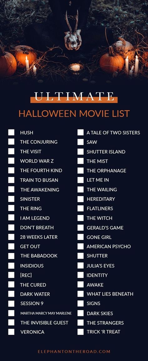 Halloween Words List, Scary Movie Night Ideas, Autumn Movies List, Halloween Night In, Autumn Movie Night, Halloween Movie Night Ideas, Movie Night Movies, Scary Halloween Movies, Autumn Movies