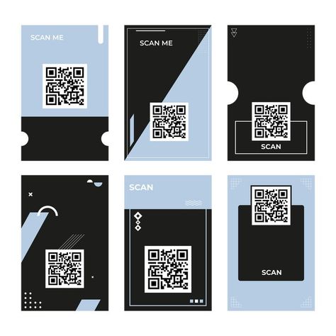 Qr Code Illustration, Code Illustration, Music App Design, Food Web Design, Social Media Business Cards, Infographic Inspiration, Qr Code Business Card, Template Png, Textile Prints Design