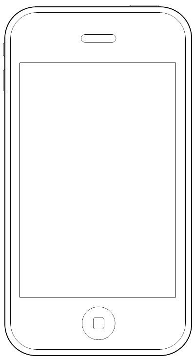 Free Printable Mobile Sketching Templates In this article we've collected a complete selection of printable mobile sketching templates that you can freely use. Cell Phone Template Free Printable, Iphone Printable Template, Phone Coloring Page, Phone Outline, Iphone Printable, Phone Printable, Iphone Template, Printable Craft Templates, Cel Phone