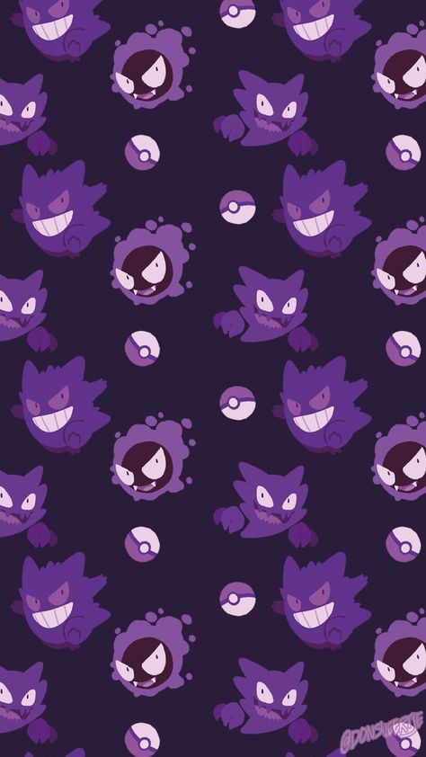 Pokémon Wallpaper, Gengar Pokemon, Pokemon Backgrounds, Pokemon Wallpaper, Pokemon Pokemon, Cute Pokemon Wallpaper, Cute Pokemon, Pokemon Art, Phone Backgrounds