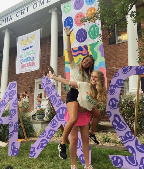 Rainbow Sorority Theme, Happy Bid Day Theme, Mad Happy Bid Day Theme, Mad Happy Bid Day, Rainbow Bid Day, Sorority Recruitment Themes, Mad Happy, Sorority Themes, Recruitment Themes