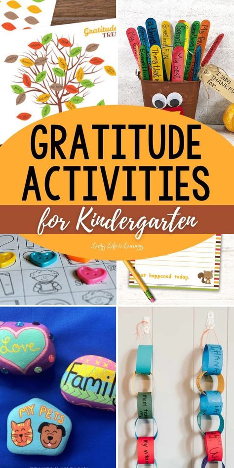 Encourage thankfulness and appreciation among your kids this 
Thanksgiving season while having lots of fun and great memories with 
these unique and simple gratitude activities for kindergarten. Gratitude Crafts, Thankful Crafts, Thankful Activities, Chemistry For Kids, Thanksgiving Kindergarten, Middle School Activities, Thanksgiving Gratitude, Gratitude Activities, Being Thankful