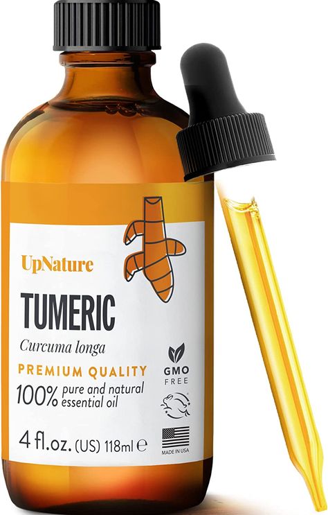 Amazon.com: UpNature Turmeric Essential Oil - 100% Natural & Pure, Undiluted, Premium Quality Aromatherapy Oil -Turmeric Oil Boosts Natural Defenses, 4oz : Health & Household Clove Oil For Teeth, For Face Skin Care, Turmeric Skin Care, Turmeric Essential Oil, Remedies For Tooth Ache, Turmeric Oil, Essential Oil Safety, Oil For Skin, Sweet Orange Essential Oil