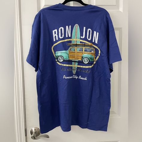 Perfect Condition Non-Smoking Home Message With Any Further Questions Never Worn Ron Jon, Surf Shirt, Christmas 2024, Oversized Tee, Vermont, Dream Closet, Surfing, Color Blue, Christmas