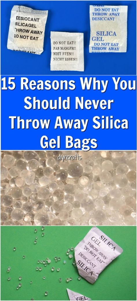 We have all purchased products which come with those little bags containing silica gel beads at one point or other. If you are like me, you always have thrown them away the moment you see them. I actually heard at some point that they were toxic. So I was always happy to be rid of them. Brilliant collection showing how you can reuse silica gel bags! 15 total ideas on silica gel bag lifehacks and uses. via @vanessacrafting Silica Gel Uses, Healthy Website, Gel Beads, Beauty Habits, Diy And Crafts Sewing, Healthy Food List, Kids Diet, Beauty Advice, Do Not Eat