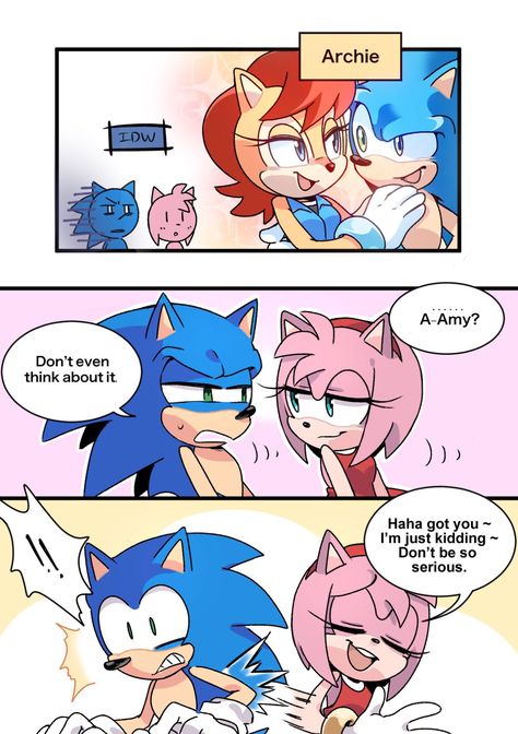 Sonic Face, Sonamy Comic, Amy The Hedgehog, 2160x3840 Wallpaper, Sonic And Amy, Sonic Funny, Sonic Fan Characters, Sonic 3, Sonic Franchise