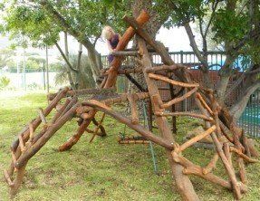 I'm usually not that big on the whole 'natural play Natural Play Spaces, Outdoor Play Space, Play Area Backyard, Outdoor Play Spaces, Outdoor Play Areas, Diy Playground, Kids Outdoor Play, Children's Garden, Natural Playground