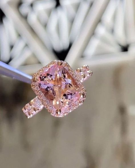 Diamond Ring on Instagram: "The magic is in the details! Rate these Rings and share your thoughts on 💖 pink Morganite Ring. 💬💍 Mention a pink lover 😉" Pink Diamond Ring Engagement, Pink Engagement Rings, Pink Rings, Pink Engagement, Pink Morganite Ring, Pink Diamond Engagement Ring, 2nd Wedding, Pink Sapphire Ring Engagement, Pink Diamond Ring