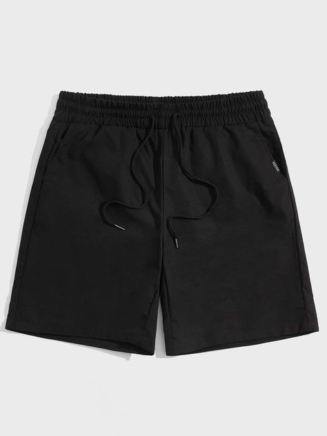 Waist Shorts Men, Bermuda Shorts Men, Short Pants Outfit Men, Black Shorts Outfit Men, Men Short Shorts, Black Shorts Outfit Summer, Black Short Pants, Short Hombre, Guys Shorts