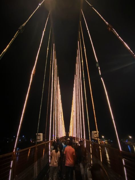 Rishikesh Night View, Rishikesh Aesthetic, Ram Jhula Rishikesh, Room Snapchat, Relationship Vision Board, Hospital Room Snapchat Stories, Travel Destinations In India, Delhi Travel, Content Inspiration