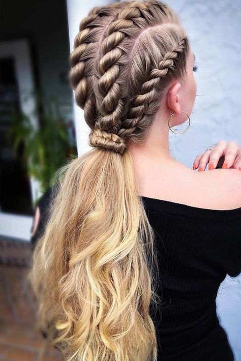 Receive excellent pointers on "hairstyles for long hair". They are actually on call for you on our website. Hairstyle Youtube, Long Box Braids, A Ponytail, Hair Guide, Long Blonde, Braids For Long Hair, Long Blonde Hair, Braided Ponytail, Box Braids Hairstyles