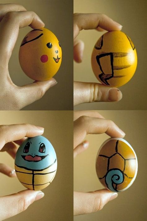 MENU ARTCRAFTLESSONSPAINTINGSTATTOOABOUT US BACK HomeFestivals40 Easter Egg Decoration Ideas 40 Easter Egg Pokemon Easter Eggs, Easter Egg Competition Ideas, Pikachu Party, Pokemon Easter, Easter Food Crafts, Disney Easter, Easter Bonnet, Easter Egg Designs, Easter Egg Crafts