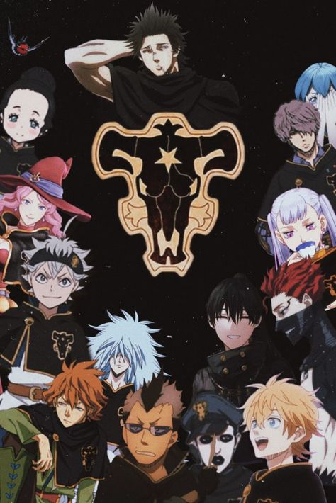 Wallpaper Touros Negro #blackclovertattoo #blackclovergreatness #blackcloveryami #blackcloverquartetknights #blackcloverblackbull #blackcloverbrasil #blackcloverart #blackclover2018 Anime Black Clover Wallpaper, Black Bulls Black Clover Members, Black Bull Wallpaper, Black Clover Lockscreen, Black Clover Squad, Black Bulls Wallpaper, Black Clover Black Bulls Squad, Black Bulls Black Clover, Black Clover Black Bulls