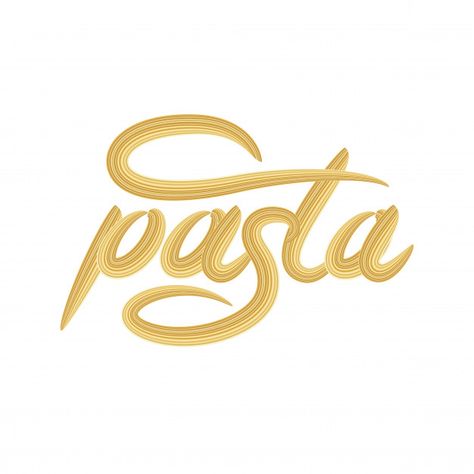 Patchwork, Pasta Logo Design Ideas, Pasta Restaurant Logo, Pasta Graphic Design, Pasta Logo Design, Pasta Logo, Italian Restaurant Logos, Food Lettering, Pasta Brands