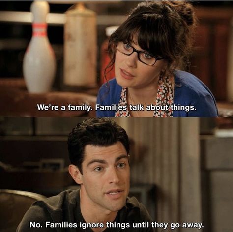 New Girl Memes, New Girl Funny, New Girl Tv Show, Meme Joke, New Girl Quotes, Jessica Day, Tv Shows Funny, Nick Miller, Funny Shows