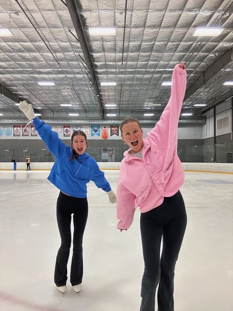 our ice skating fits 💖🦋 cute & comfy & colorful!! Follow my shop @hanna_noellee on the @shop.LTK app to shop this post and get my exclusive app-only content! #liketkit #LTKGiftGuide #LTKSeasonal #LTKHoliday @shop.ltk Indoor Ice Skating Outfit With Friends, Cute Skating Rink Outfits, Cute Warm Ice Skating Outfits, Figure Skating Outfit Ideas, What To Wear Ice Skating With Friends, Skating Aesthetic Outfits, Indoor Ice Skating Outfit, Ice Skating Pictures With Friends, Ice Skating Photo Ideas