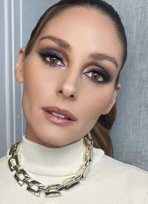 Olivia Palermo Makeup, Sultry Makeup, Estilo Olivia Palermo, Event Makeup, Olivia Palermo Style, Makeup Is Life, Special Occasion Hairstyles, Smink Inspiration, Makijaż Smokey Eye