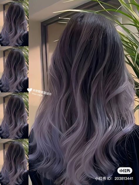 Hidden Hair Color, Light Purple Hair, Filmy Vintage, Korean Hair Color, Hair Color Underneath, Hair Color Streaks, Hair Streaks, Dyed Hair Inspiration, Pretty Hair Color