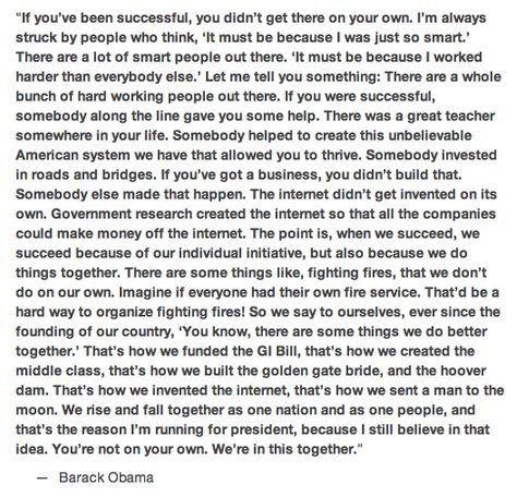 If you're interested in what Obama actually said during his speech about small businesses. I cried it was so good. I Cried, Smart People, Call Me, Small Businesses, Work Hard, Word Search Puzzle, Inspirational Quotes, Let It Be, Quotes