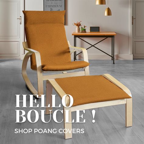 Ikea Poang Chair Cover Diy, Ikea Poang Chair Makeover, Ikea Poang Chair Hack, Poang Chair Makeover, Ikea Poang Chair Cover, Ikea Upcycling, Poang Chair Cover, Poang Chair, Ikea Poang Chair