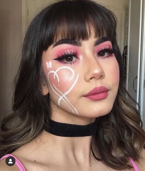 Kpop Concert Makeup Ideas, Make Up Bts, Kpop Inspired Makeup, Kpop Concert Makeup, Bts Inspired Nails, Army Makeup, Maquillaje Pop Art, Makeup Bts, Bts Makeup