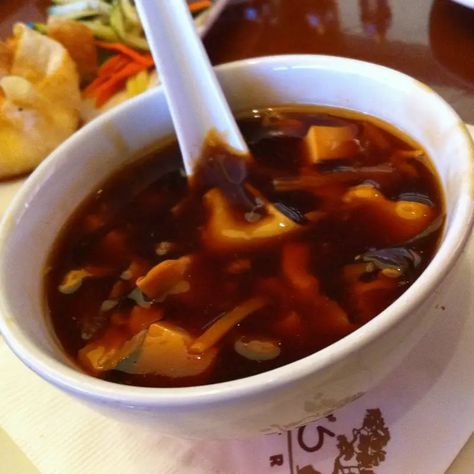 Hot And Sour Soup Recipe, Sour Soup Recipe, Ranch Dip Recipe, Restaurant Copycat, Pf Changs, Bread Sticks, Hot And Sour Soup, Sour Soup, Cold Soup