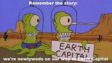 Kodos and kang 😃 Kang And Kodos, The Simpsons, Family Guy, Comics, Memes, Funny, Fictional Characters