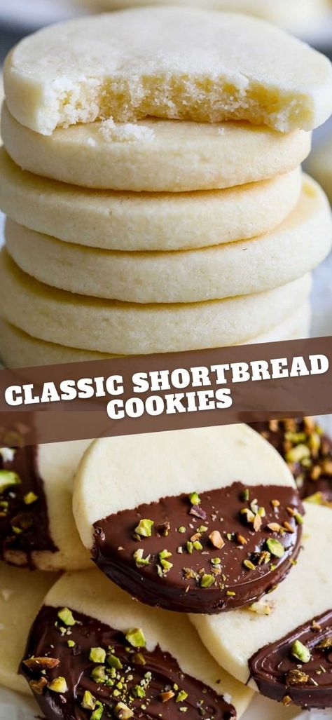 Holiday Cookies Shortbread, Short Bread Cookie Recipe Christmas, Shortbread Cookie Recipe With Icing, Rum Shortbread Cookies, Shortbread Tea Cookies, Crunchy Shortbread Cookies, Best Short Bread Cookie Recipe, Shortbread Cookies Flavours, Shortbread Cookies For Decorating