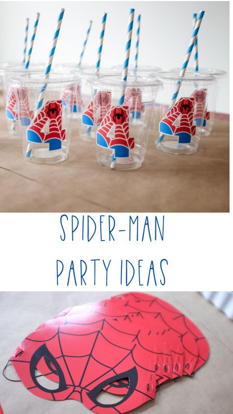 Everything you need for a simple, fun DIY Spiderman party for preschoolers Spidey Spider-man personalized super hero party Spiderman Scavenger Hunt, Two Year Old Spiderman Party, Spiderman Party Ideas Games, Spiderman Party Game, Diy Spider Man Party Ideas, Toddler Spider Man Birthday, Spidey And His Amazing Friends Birthday Activities, Spidey Birthday Party Games, Spider Man Birthday Food