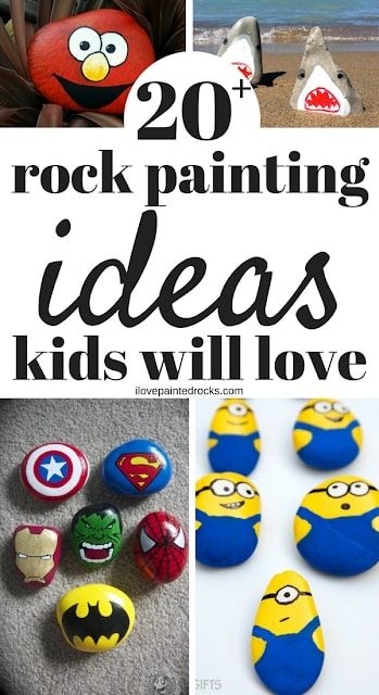 rock painting ideas for kids Craft Painting Ideas, Rock Painting Ideas For Kids, Kids Painting Projects, Painted Rock Ideas, Painting Ideas For Kids, Rock Animals, Easy Diy Paint, Camp Crafts, Crafts Painting