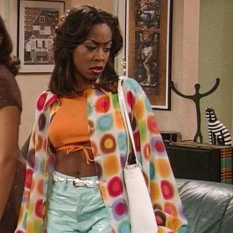 PM🥭 on Instagram: “Pamela James •• •• •• •• #pamelajames #tichinaarnold” Tichina Arnold, Black Sitcoms, Black 90s Fashion, Nia Long, 90s Inspired Outfits, Black 90s, Early 2000s Fashion, 90s Outfit, 90s Fashion Outfits