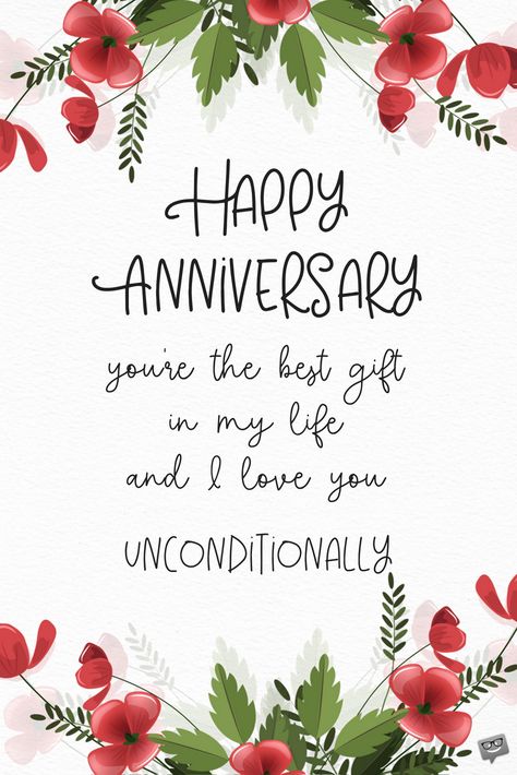 Happy Anniversary. You're the best gift in my life and I love you unconditionally. Work Anniversary Quotes, Happy Anniversary To My Husband, Happy Aniversary, Anniversary Wishes For Husband, Happy Anniversary My Love, Happy Marriage Anniversary, Happy Anniversary Quotes, Wedding Anniversary Quotes, Wishes For Husband