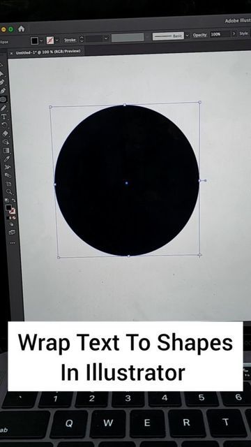 Text Wrap Illustrator, Wrap Text Into Shape Illustrator, Yamini Singh, Envelope Distort Illustrator, Circle Text Illustrator, Text Distortion Illustrator, Illustrator Shapes, Beard Wallpaper, Distorted Text