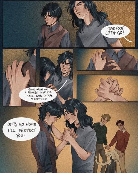 Regulus Sirius Black Fanart, Sirius Regulus Fanart, The Black Brothers Fanart, Black Brothers Fan Art, Sirius And Regulus Black Fanart, Mauraders Fanart, Sirius Black Fan Art, Procreate Comic, Marauders Harry Potter