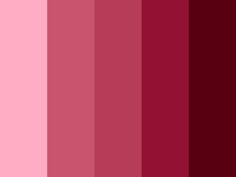 Red Swatches Colour Palettes, Red And Pink Pallete, Dark Rose Color Palette, Pink And Red Colour Palette, Color Pallets Pink, Pink Pallets, Lipstick Color Palette, Red And Pink Color Palette, Silence Glaive