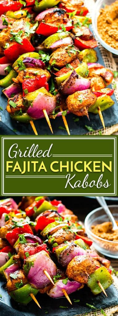 Grilled Fajita Chicken, Fajita Kabobs, Fajita Chicken, Camping Dinners, Healthy Pasta, Kabob Recipes, Low Carb Appetizers, Chicken Kabobs, Grilled Chicken Recipes