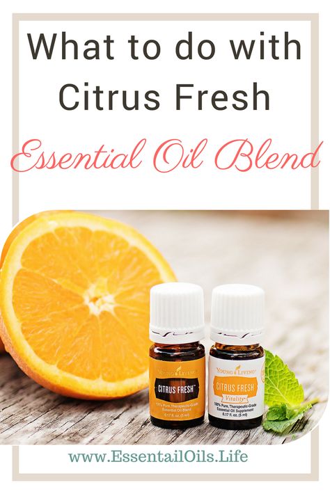 Citrus Fresh Essential Oil, Homemade Essential Oils, Tangerine Essential Oil, Young Living Essential Oils Recipes, Spearmint Essential Oil, Essential Oil Blends Recipes, Citrus Essential Oil, Grapefruit Essential Oil, Diy Recipe