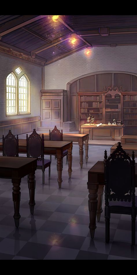 Magic Classroom Concept Art, Magic Academy Concept Art, Fantasy Classroom Concept Art, Magic College Fantasy Art, Magic School Art Concept, Fantasy Academy Aesthetic, Witch School Building, Magical School Art, Sinegard Academy