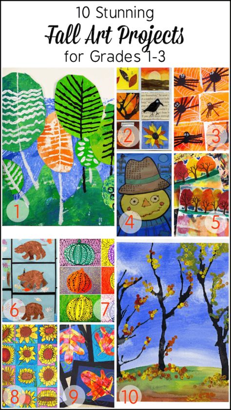 Autumn Art Activities, Kindergarten Fall Art, Fall Art Ideas, Fall Art Projects For Kids, Thanksgiving Art Projects, Grade 1 Art, First Grade Art, Kindergarten Art Lessons, Kindergarten Art Projects